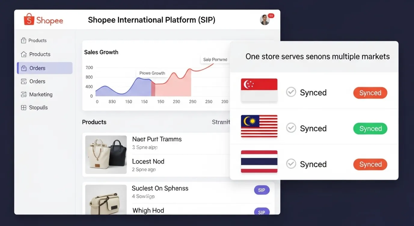Infographic showing the benefits of being a Zalora Seller in Singapore, including audience, trust, and logistics.